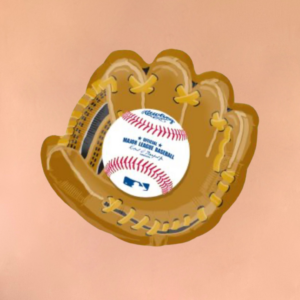 baseball glove balloon