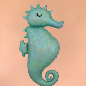 Seahorse balloon- Turquoise