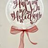 Cover bubble balloon for the holidays