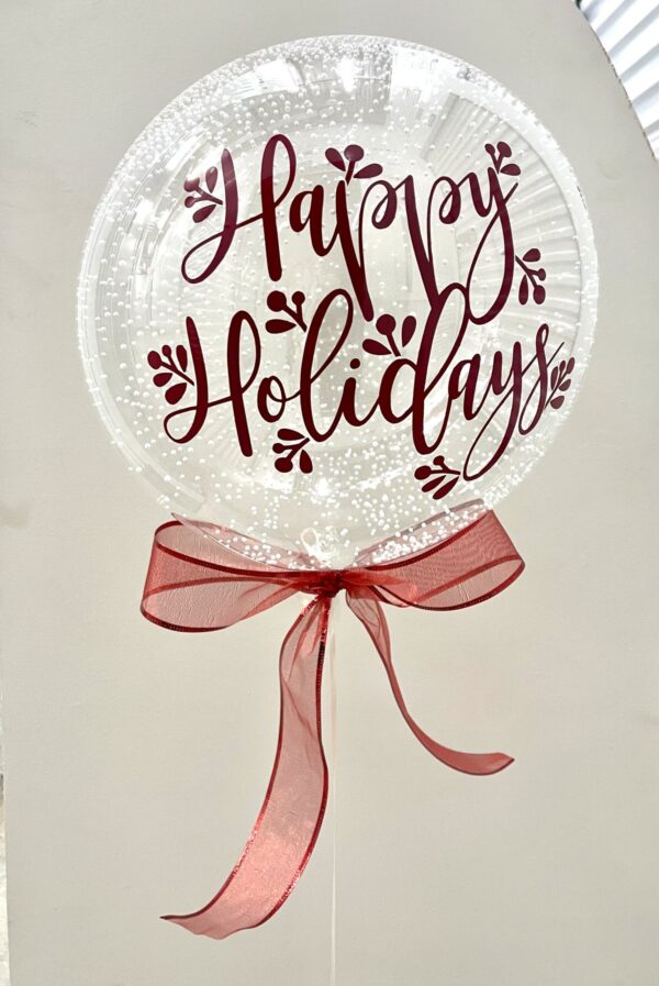 Cover bubble balloon for the holidays