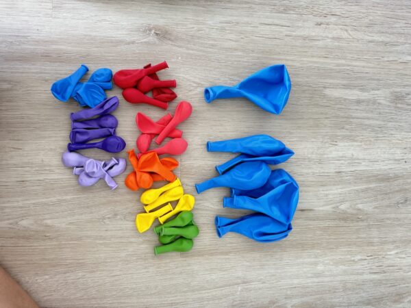 Rainbow Balloon kit by pastelly