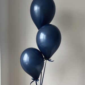 Sapphire navy balloons