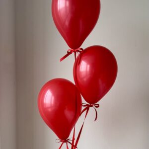 Ruby Red balloons