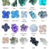 Balloon garland colors by pastelly balloons