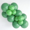 Green balloon latex