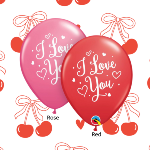 i love you balloons