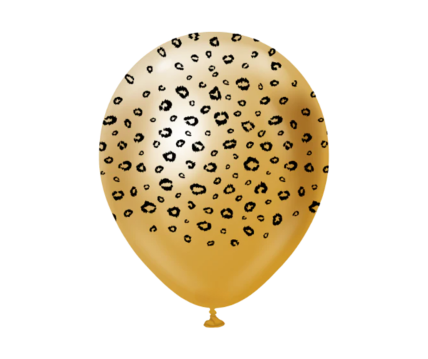 leopard print balloon