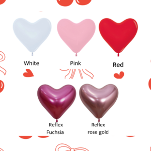 Latex hearts