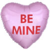 be mine candy heart balloon