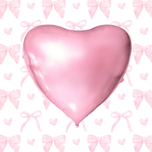 Giant Heart Balloon - 68" -No helium - Light Pink
