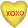 xoxo candy heart balloon mylar