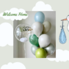Welcome hOme balloons