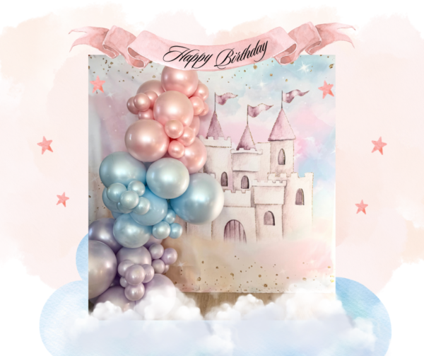princess castle balloons