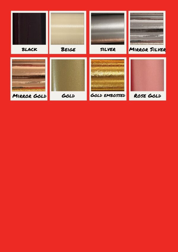 Font color chart 2