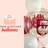 school acceptance balloons
