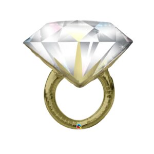 large diamond ring balloon
