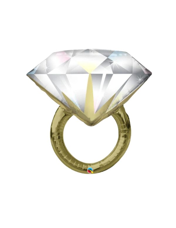 large diamond ring balloon
