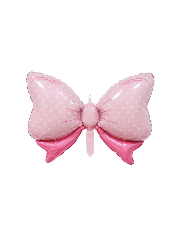 Pink polka dot balloon