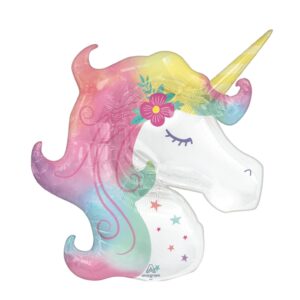 pink unicorn balloon