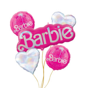 Barbie mattel 5 piece balloon bundle