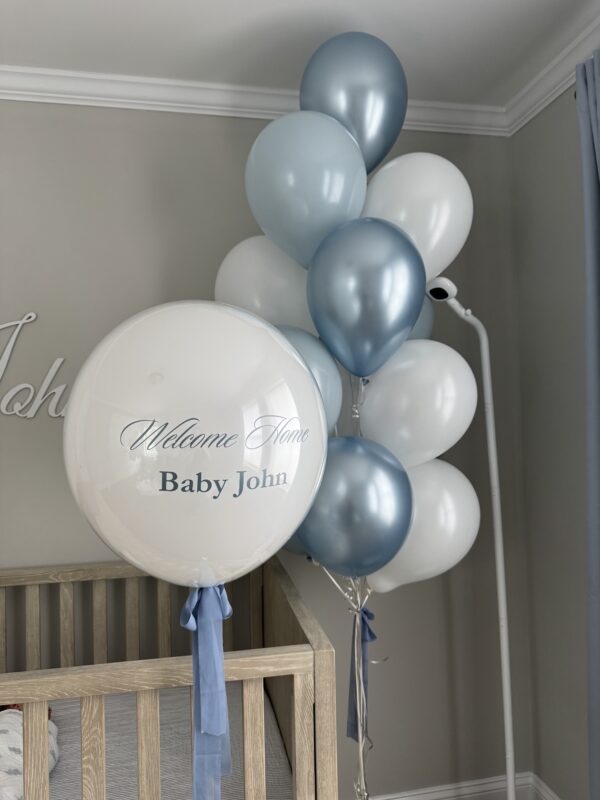 Welcome Home Baby Balloon Bouquet