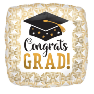congrats grad mylar 17"