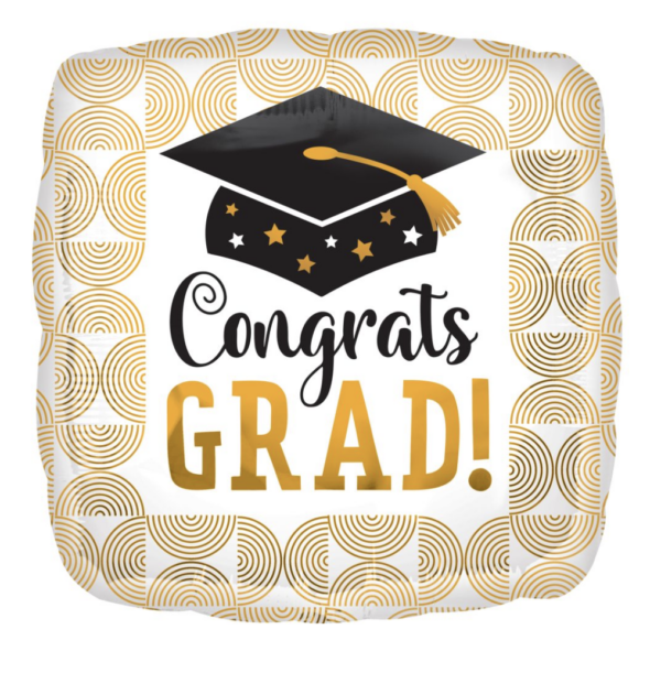 congrats grad mylar 17"