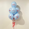 Savvy blue balloon bouquet Cherry