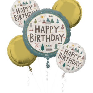 five piece balloon bundles Wilderness