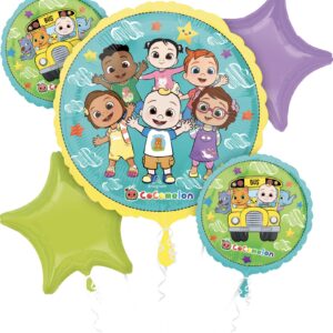 Cocomelon 5 piece balloon bundles