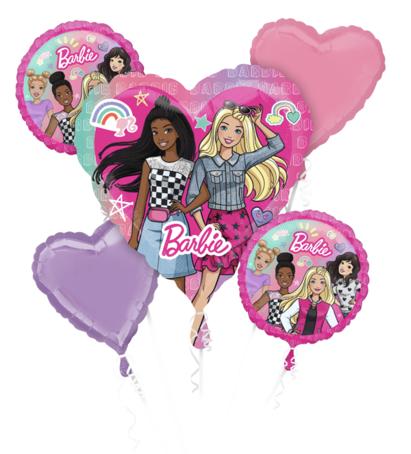 Barbie 5 piece balloon bundles