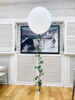 2422 jumbo white balloon