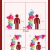 Balloon garland sizing