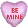 Be mine heart balloon