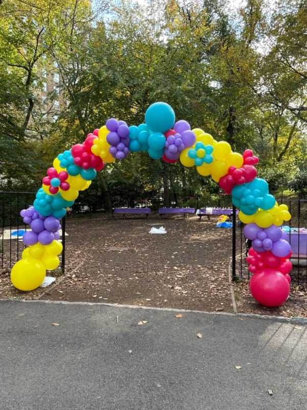 Encanto birthday balloon arch