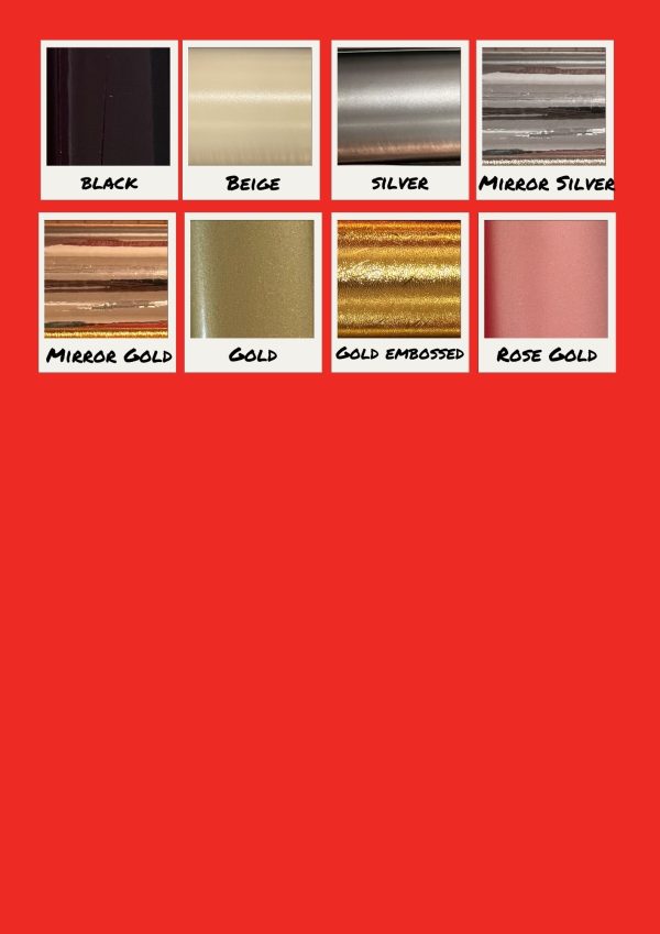 Font color chart 2