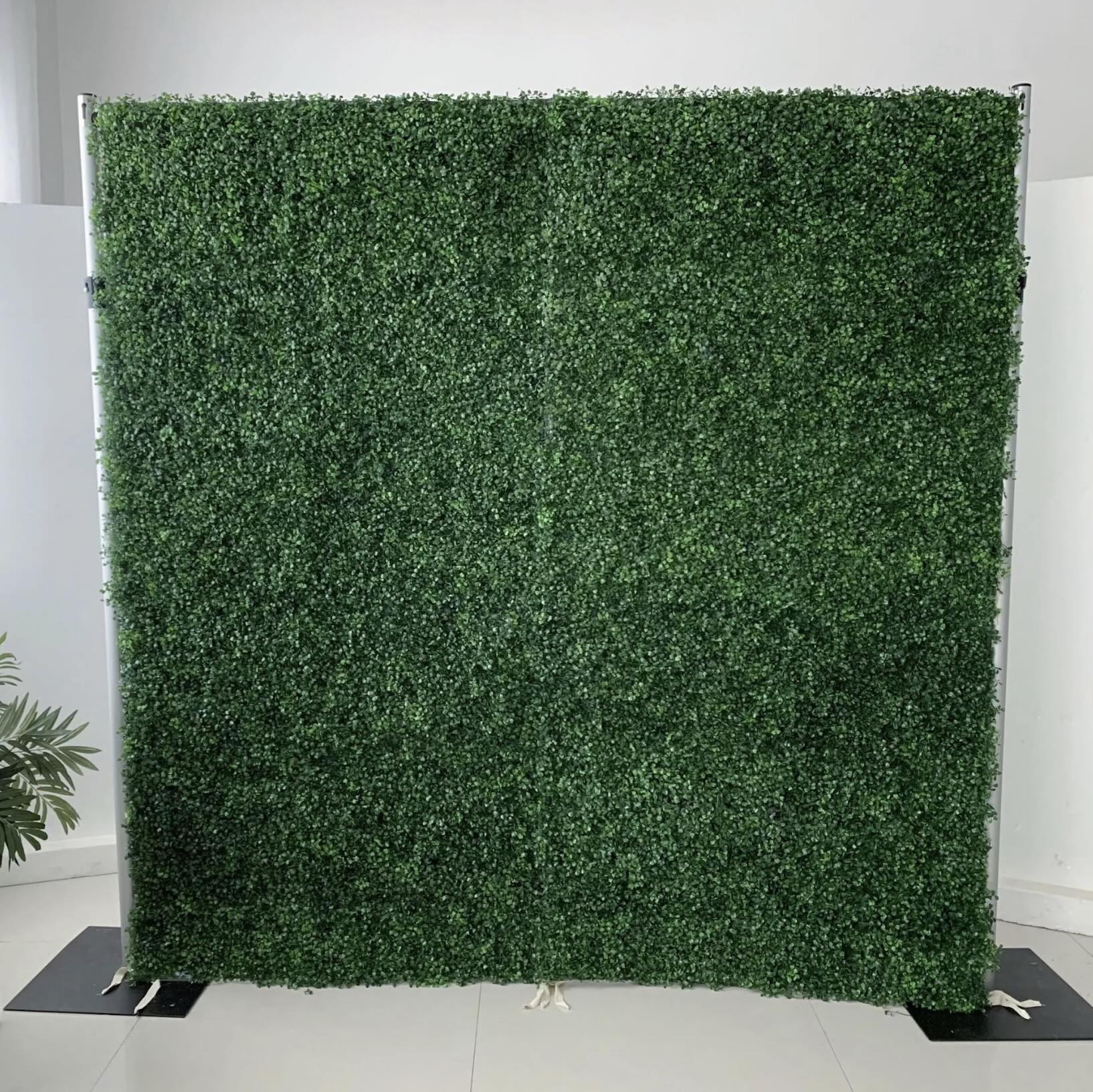 Grass wall backdrop