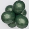 Metallic forest green