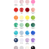 Standard school colors scaled