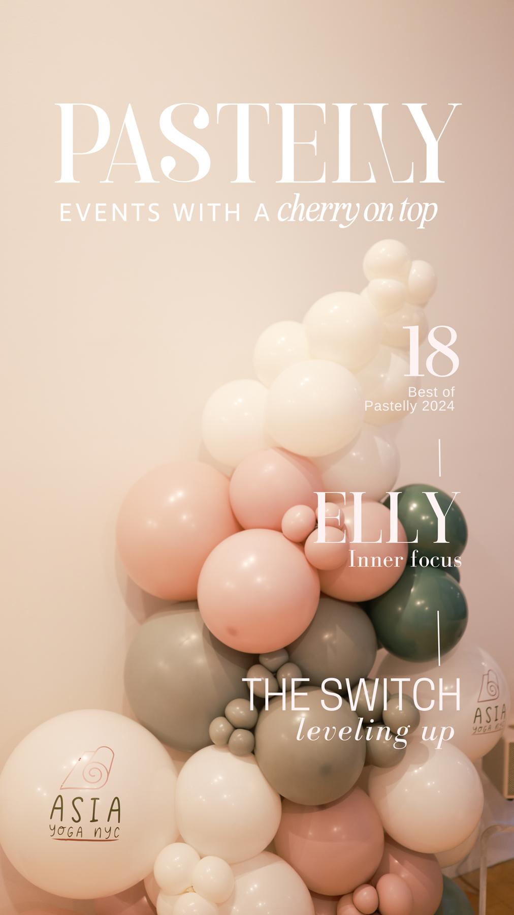 Pastelly event brand