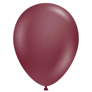Tuftex 11 inch tuftex samba burgundy latex balloons 10086 m 30632884863039