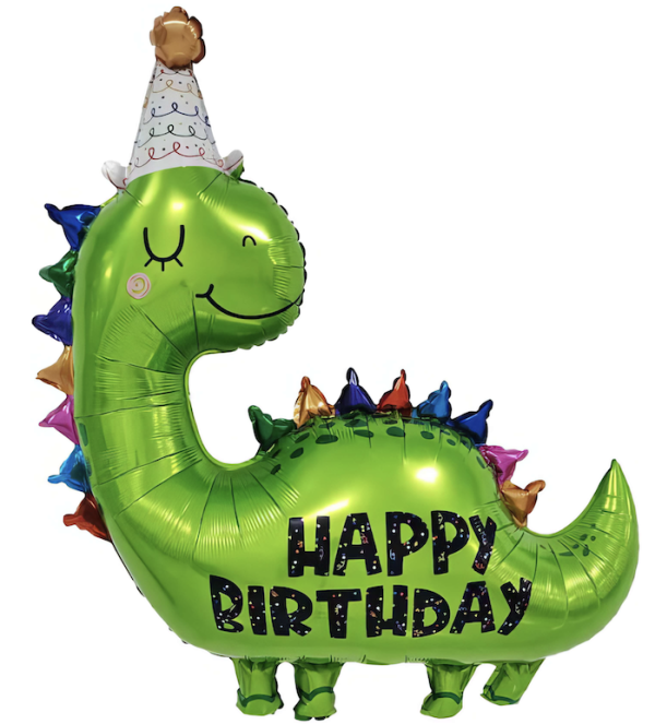 3422 happy birthday green dinosaur balloon.png