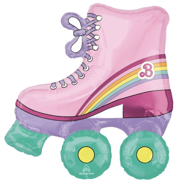 Supershape barbie roller skate balloon.png