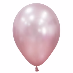 silk pearl pink balloon
