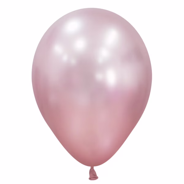 silk pearl pink balloon