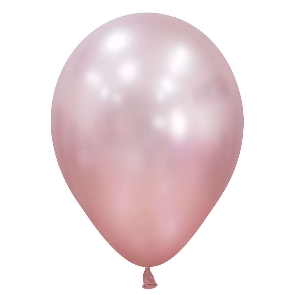 silk pearl pink balloon